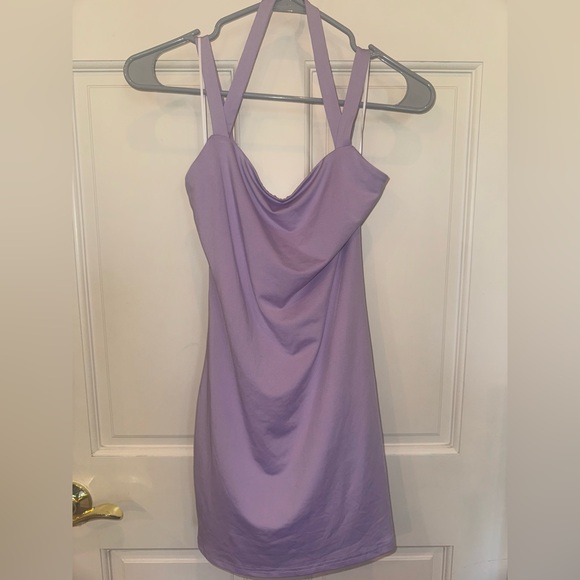 Lavender 3 strap mini Dress by Revolve - Picture 1 of 3